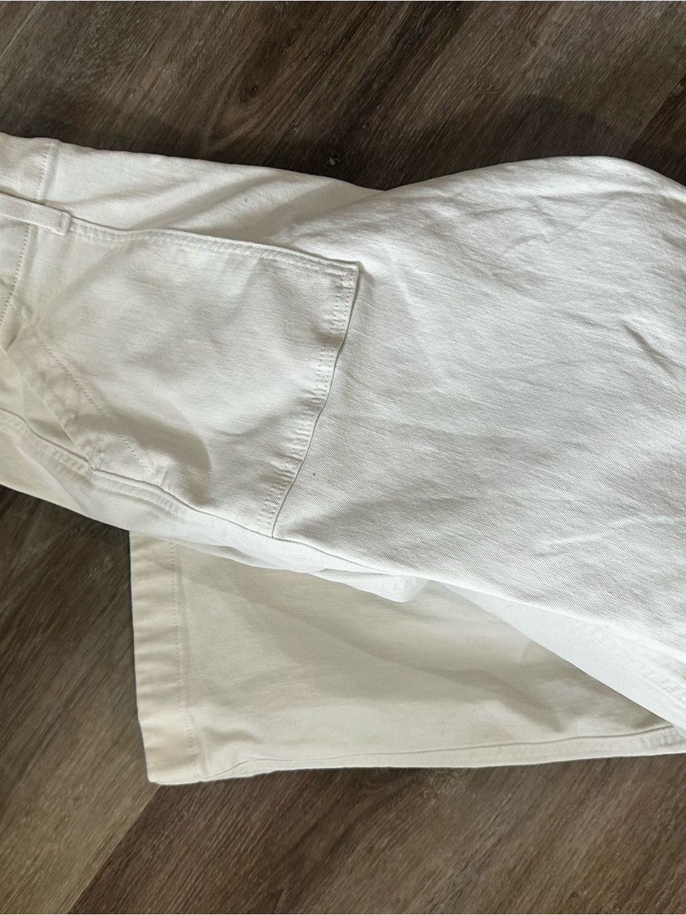 Sonoma High-Waist Button-Front Wide Leg Pants - Picture 4 of 7